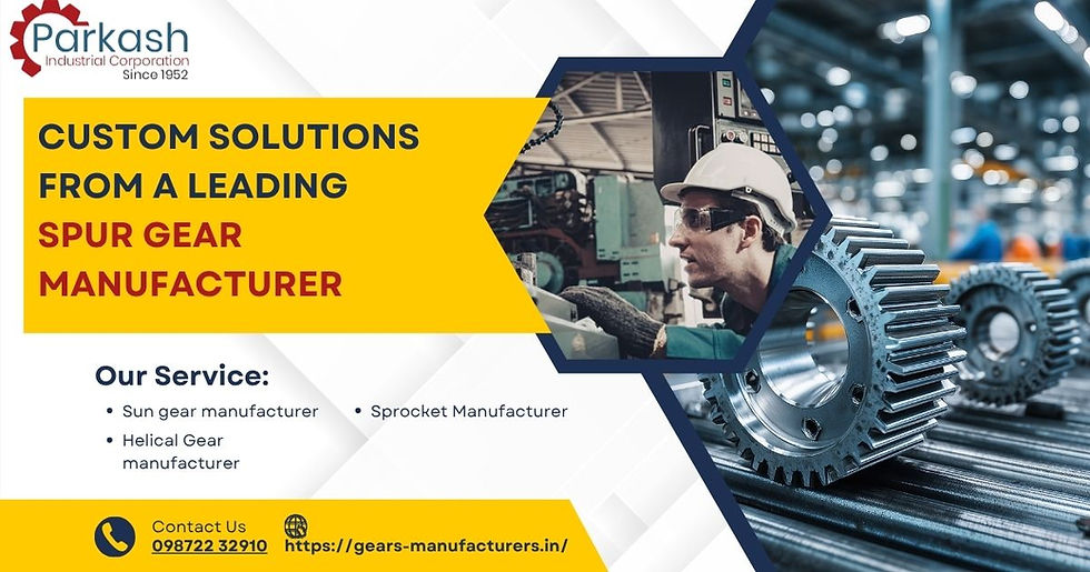 Spur gear manufacturer