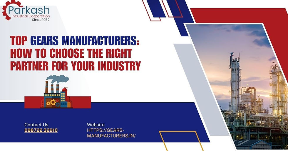 gears manufacturers