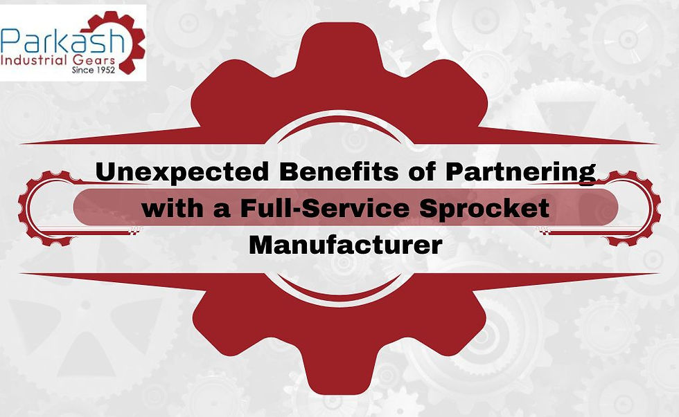 sprocket manufacturer