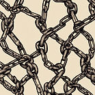 heavy chains breaking, the simplest drawing using only brown lines.jpg