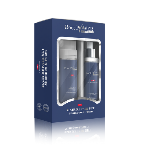 HAIR REPAIR SET - Shampoo 100 ml & Foam 100 ml / Travel Size