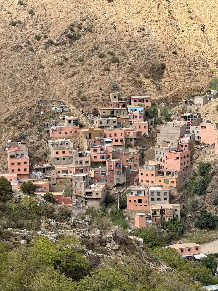 Atlas Mountains Morocco. Dades Valley. Morocco travel guide