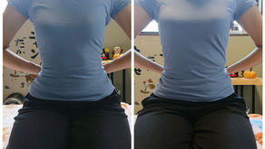 骨盤矯正、くびれ整体【背中きれい整体】でバストアップなさいました～(#^.^#)