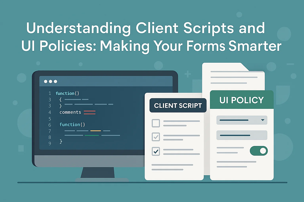 Client Script vs. UI Policy in ServiceNow: Choosing the Right Client ...