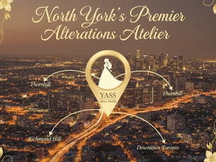 Where to Alter Your Wedding Dress in North York