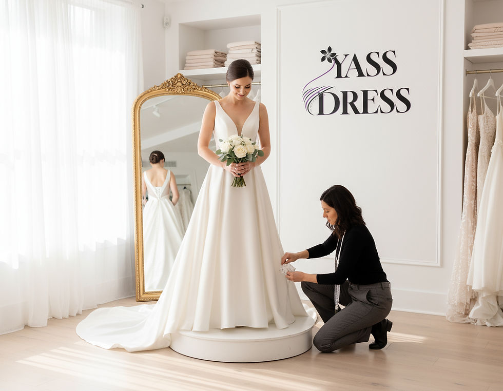 Your Step-by-Step Bridal Alteration Experience at YASS Dress