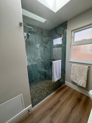 Modern Bathroom with Glass Shower