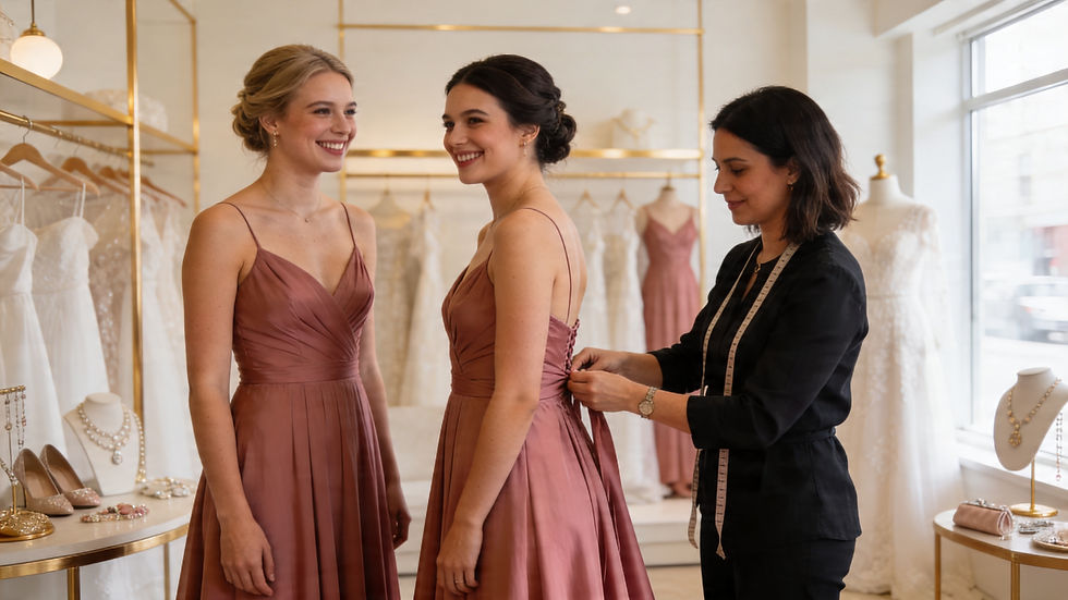 Bridesmaid Dress Alterations Toronto — The Complete Guide for Brides & Bridesmaids