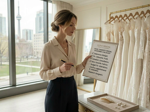 Wedding Dress Shopping Checklist for Toronto Brides