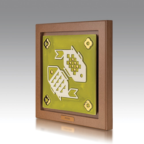 Pisces Zodiac Gift | Handmade Art by Reza Hosseiny | Zodi Gifts