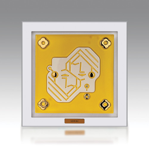 Gemini Zodiac Gift | Handmade Art by Reza Hosseiny | Zodi Gifts