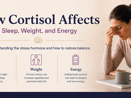 How Cortisol Affects Sleep, Weight, and Energy