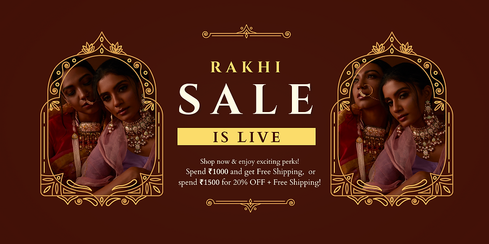 Brown and Gold Minimalist Lohri Fashion Sale Banner.png