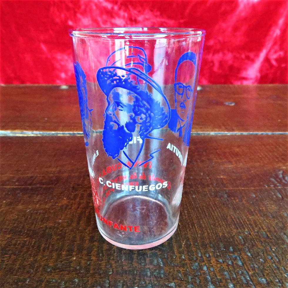 Thumbnail: Tableware Long Live Free Cuba!