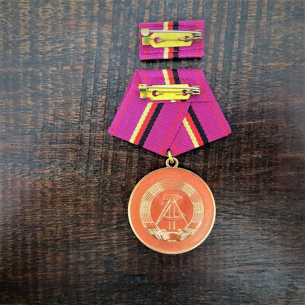 Thumbnail: Medal DDR Medal For Faithful Fulfillment Of Duties In The Civil Defense