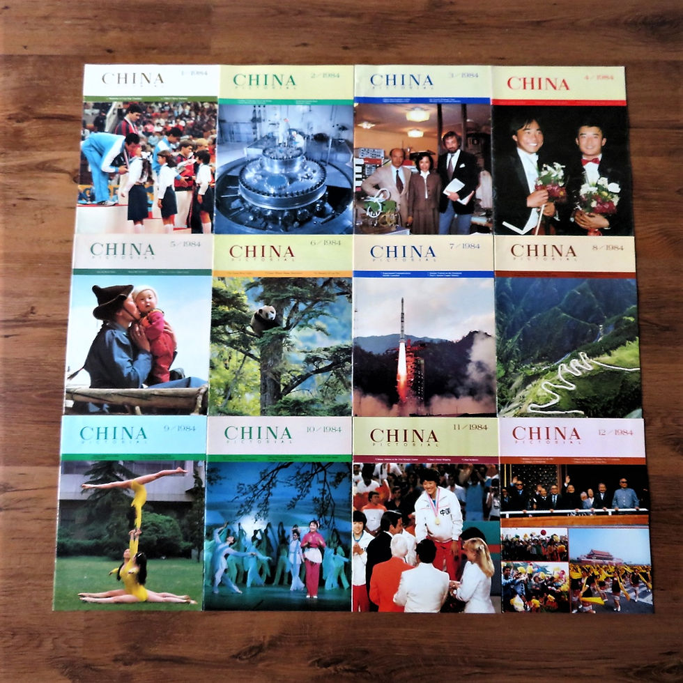 Magazine China China Pictorial 1984 Complete