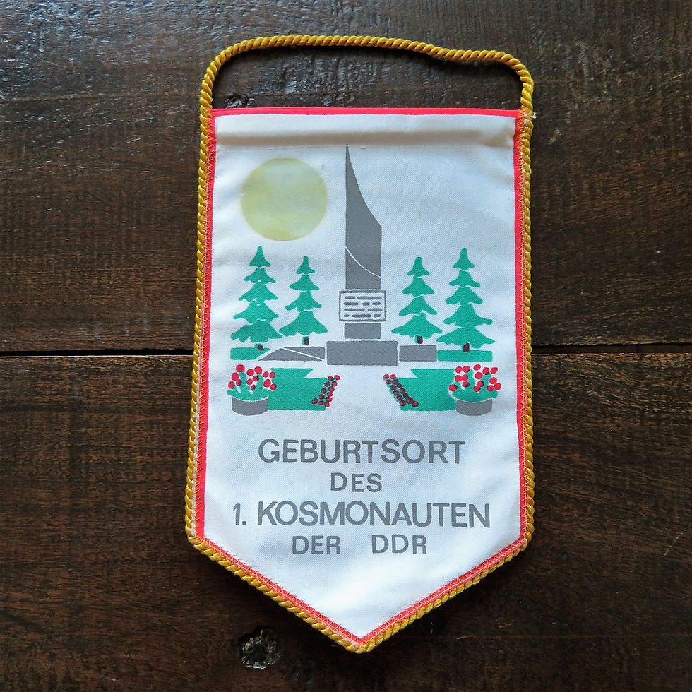 Thumbnail: Pennant DDR Birthplace Of The Cosmonauts Of The DDR