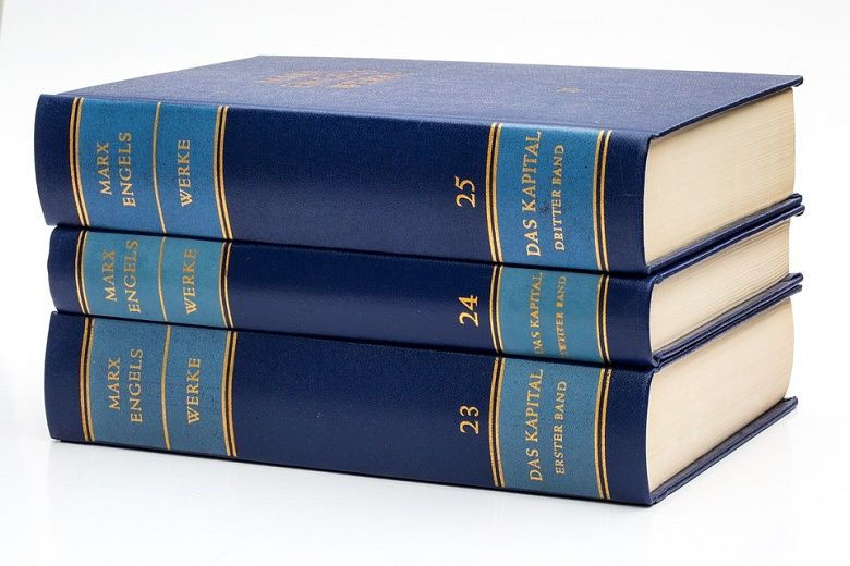 Thumbnail: Book DDR Karl Marx/Friedrich Engels Works Pt.13 In Original Wrapping paper 1984