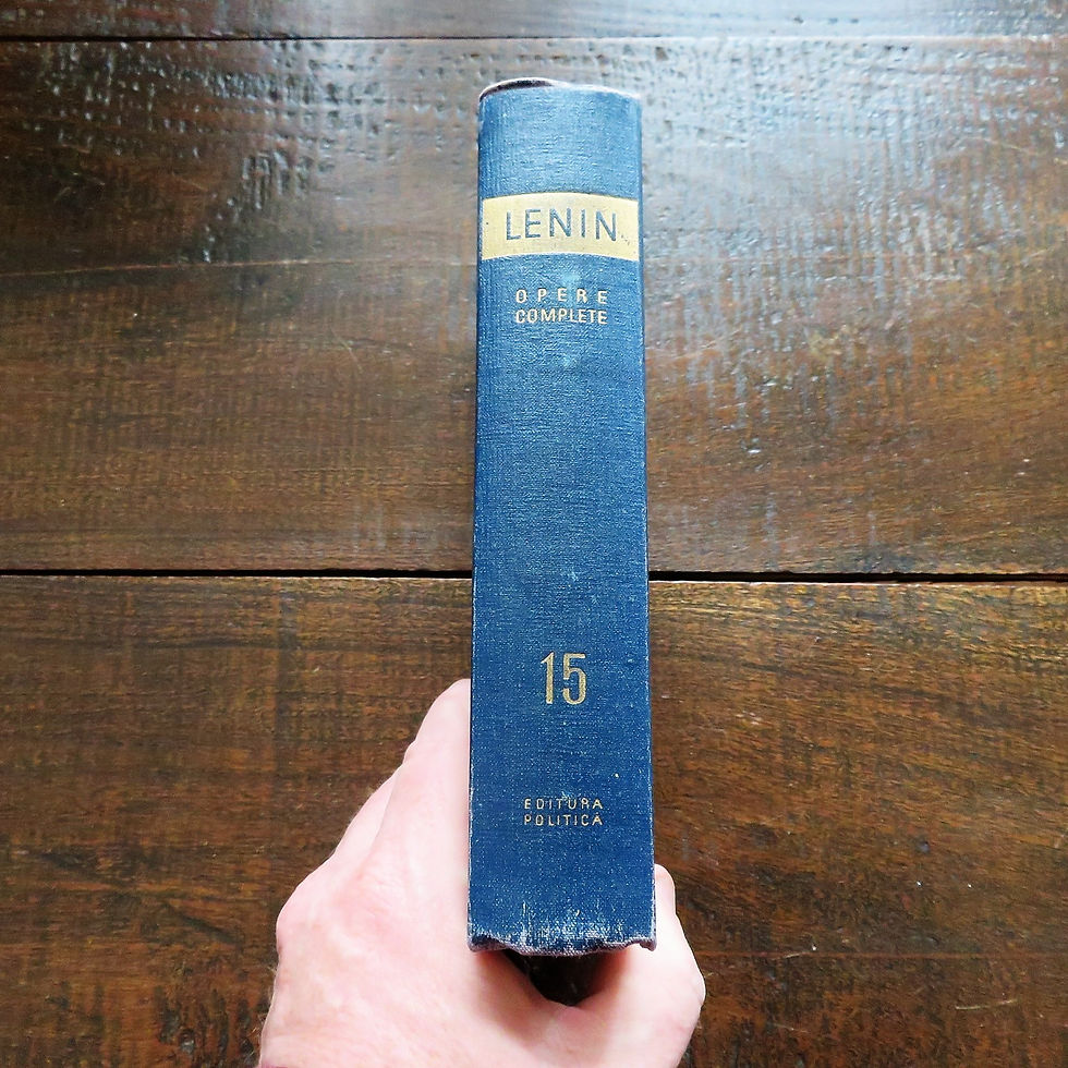 Thumbnail: Book Romania Lenin Opere Complete Vol.15 1963