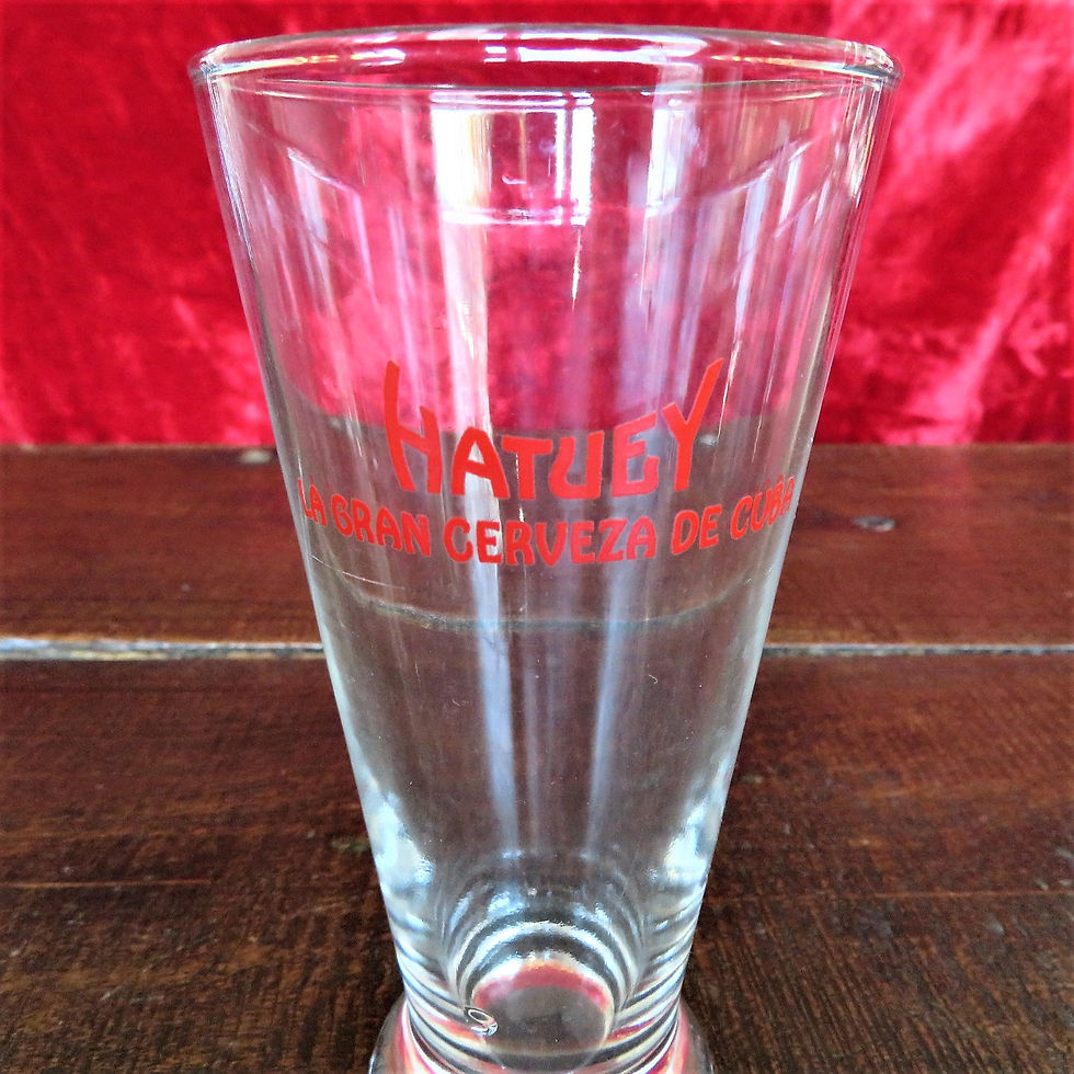 Thumbnail: Tableware Beerglass Hatuey The Great Beer Of Cuba