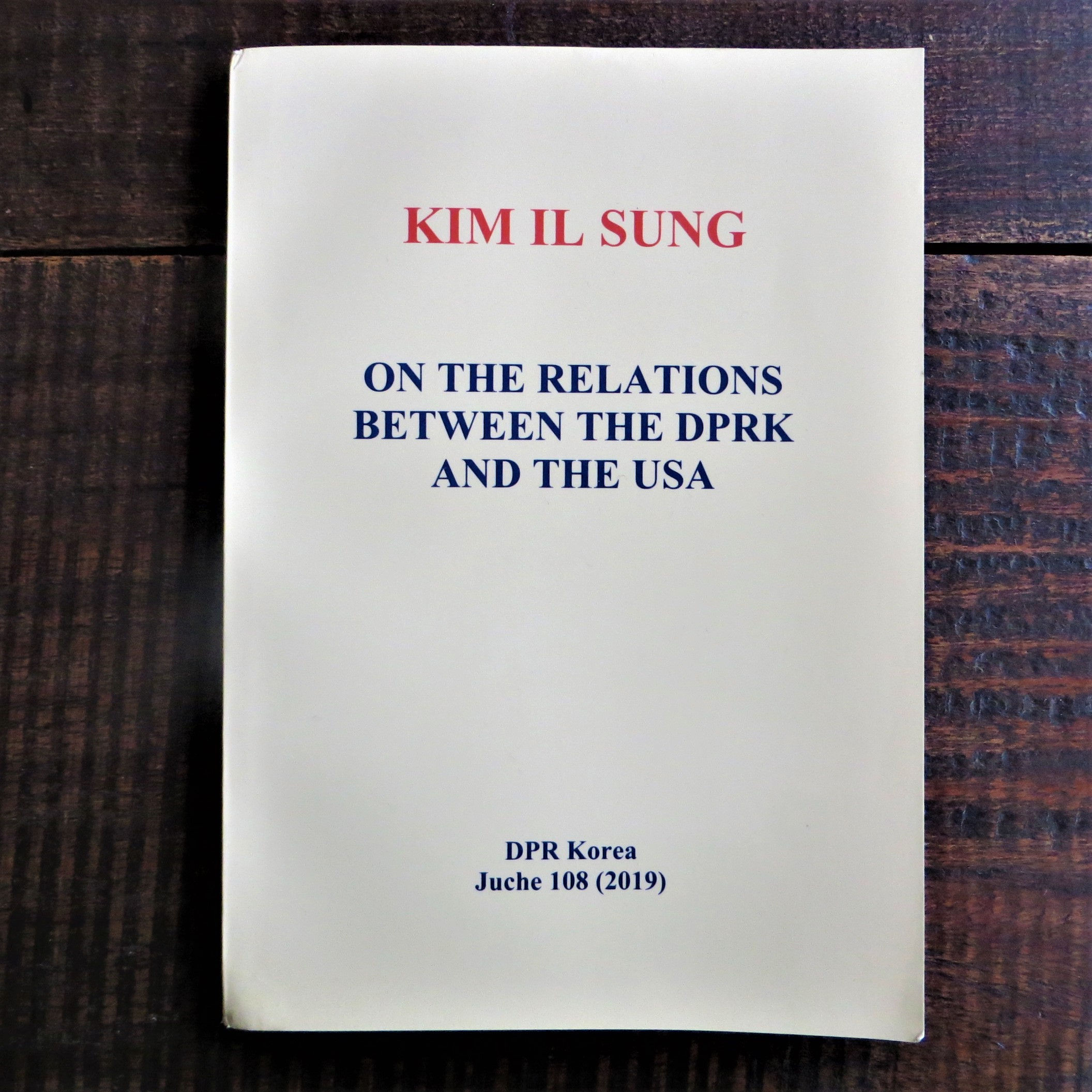 Books Korea DPRK And USA 2019