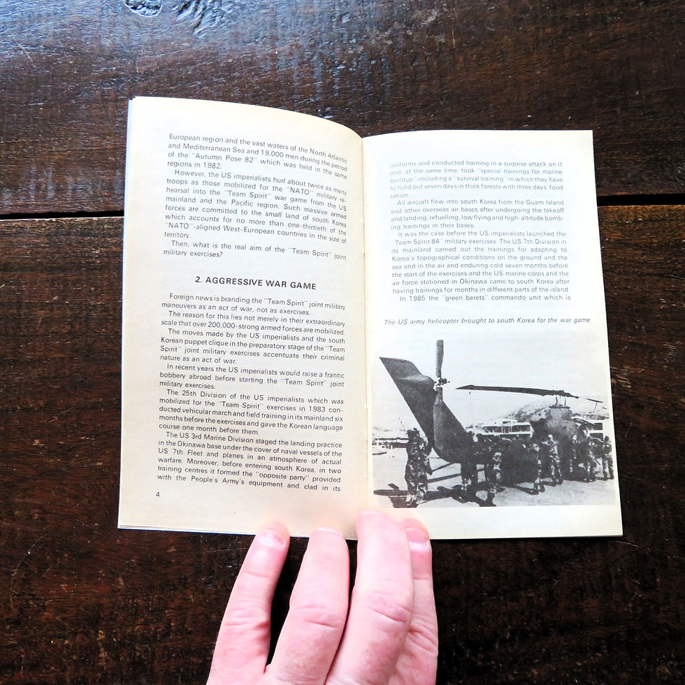 Thumbnail: Book Korea Nuclear War Game 1986