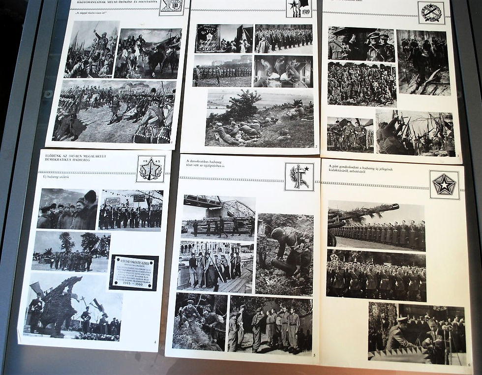 Thumbnail: Poster Hungary Original Poster Set Hungary Army Our Army 1973