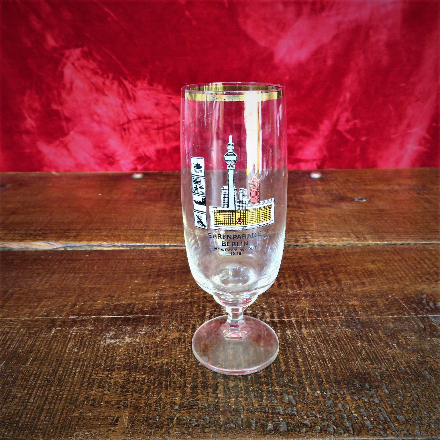 Tableware DDR Honor Parade Berlin 1978