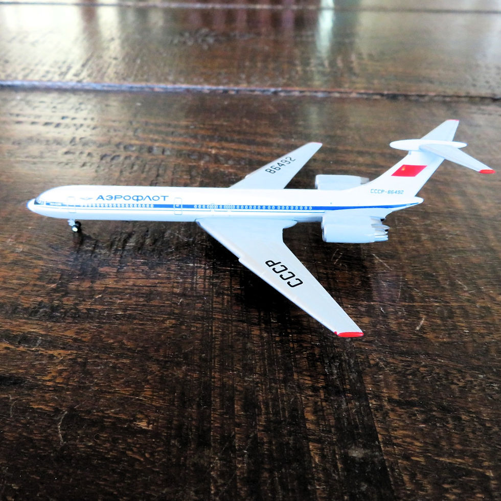 Thumbnail: Desktop Soviet Russia Model Ilyushin Il-62M