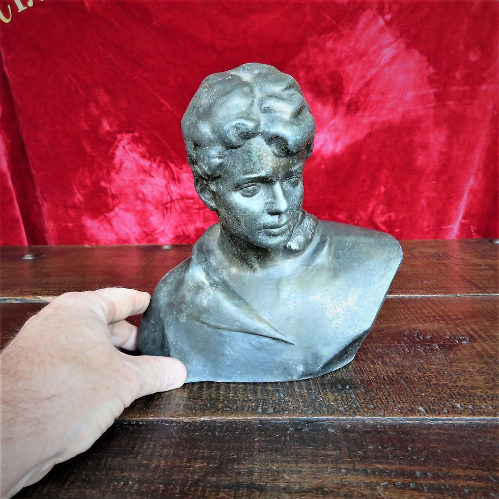 Thumbnail: Bust Soviet Russia Sergei Yesenin With Signature