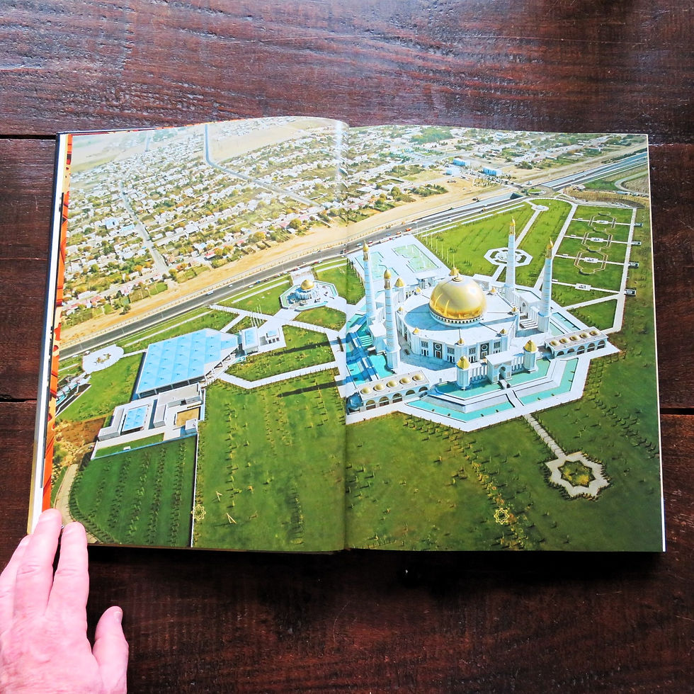 Thumbnail: Book Turkmenistan Mosque Of The Spirituality Of Turkmenbashi Kipchak 2007