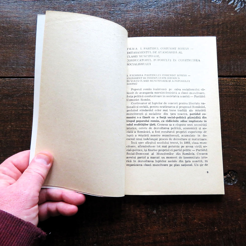 Thumbnail: Book Romania Statute Of The Romanian Communist Party 1968