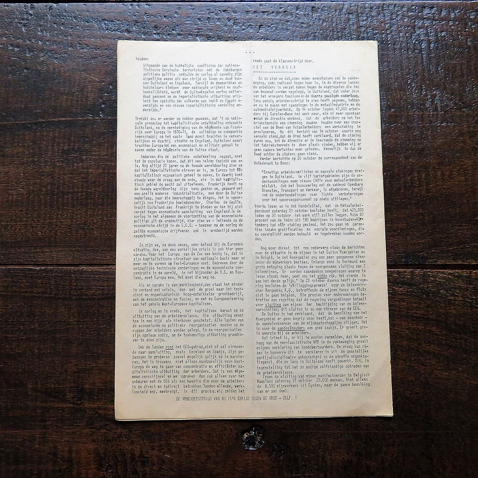 Thumbnail: Magazine Netherlands Spartacus No.22 1967