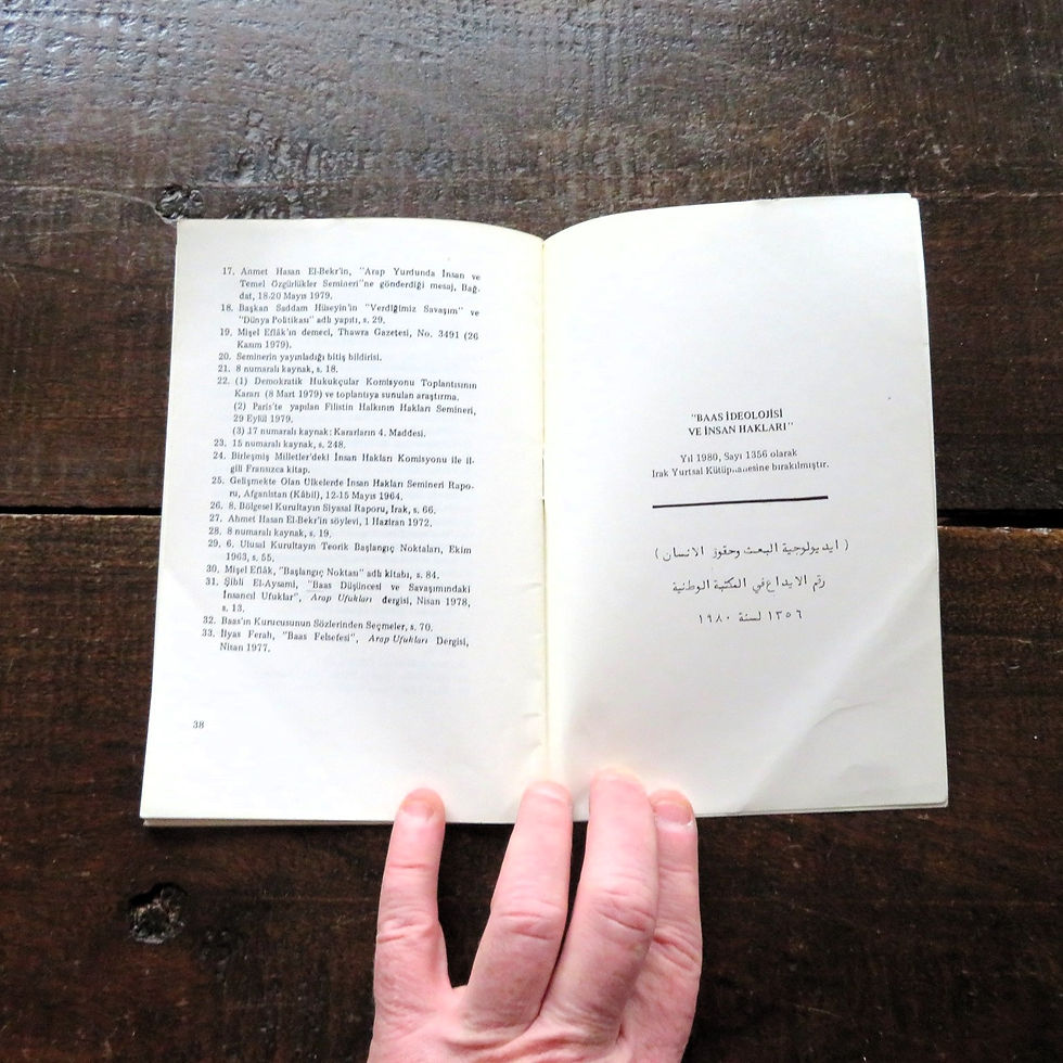 Thumbnail: Book Iraq Baath Ideology And Human Rights 1980