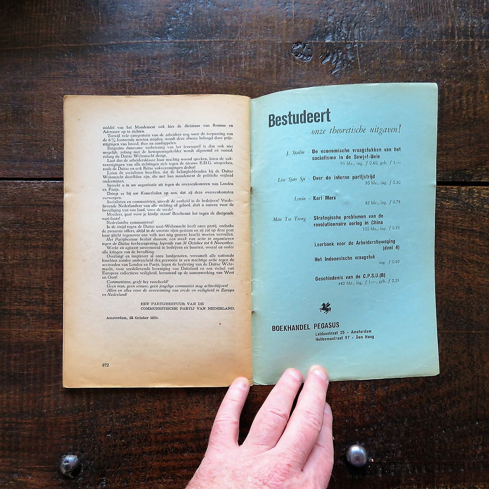Thumbnail: Magazine Netherlands Politics And Culture 9th. Year No. 12 1954