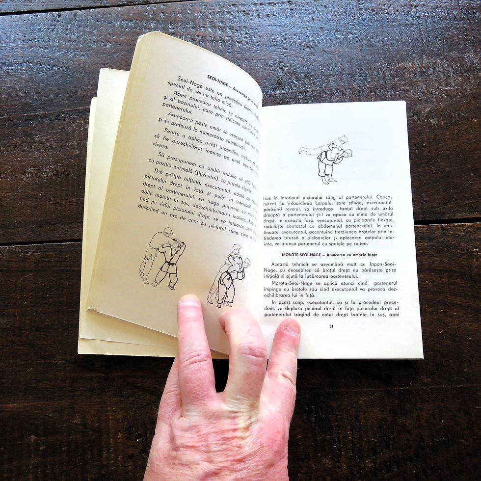 Thumbnail: Book Romania Judo For The Pioneers 1974
