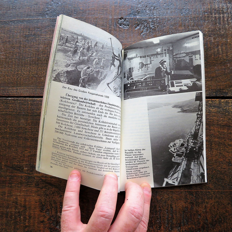 Thumbnail: Book Soviet Russia Uzbekistan 1987 German Language