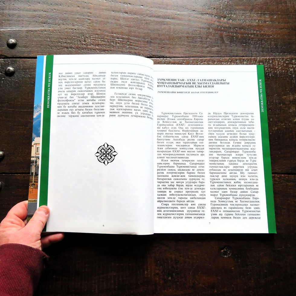 Thumbnail: Book Turkmenistan Democracy And Law 2 1999