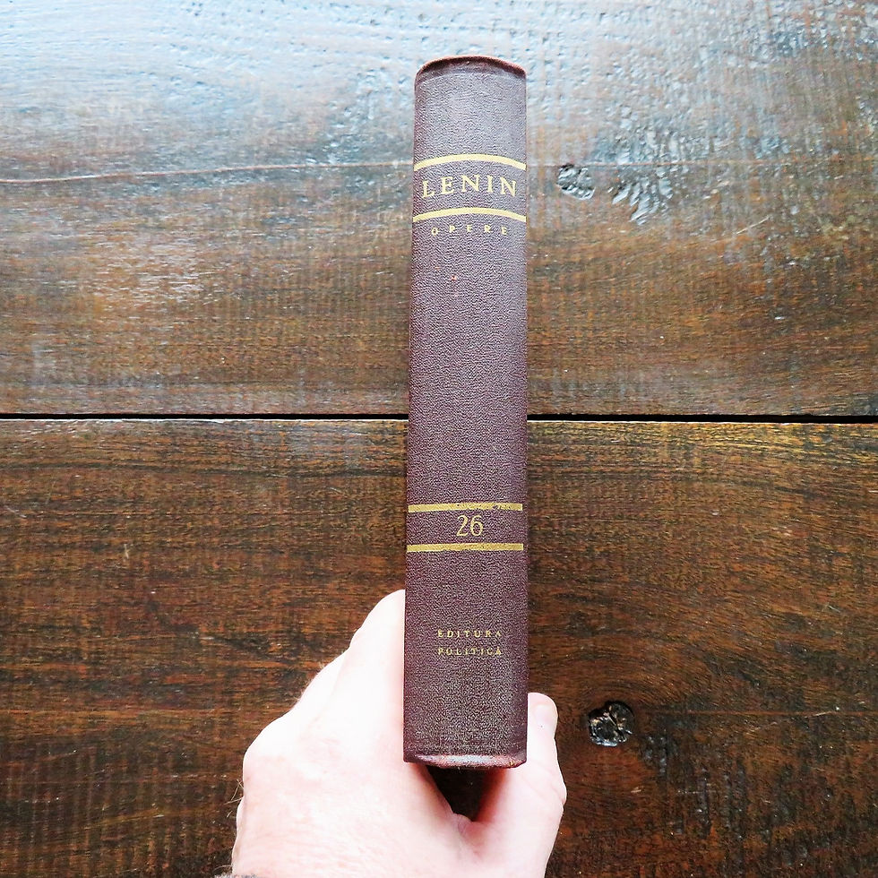 Thumbnail: Book Romania Lenin Opere Vol.26 1959