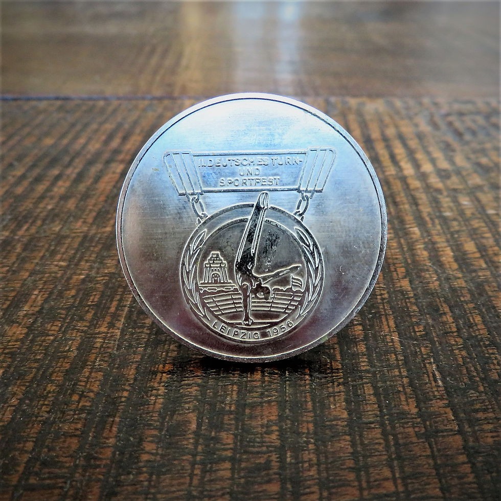 Thumbnail: Table Medal DDR German Gymnastics And Sports Festival 1956