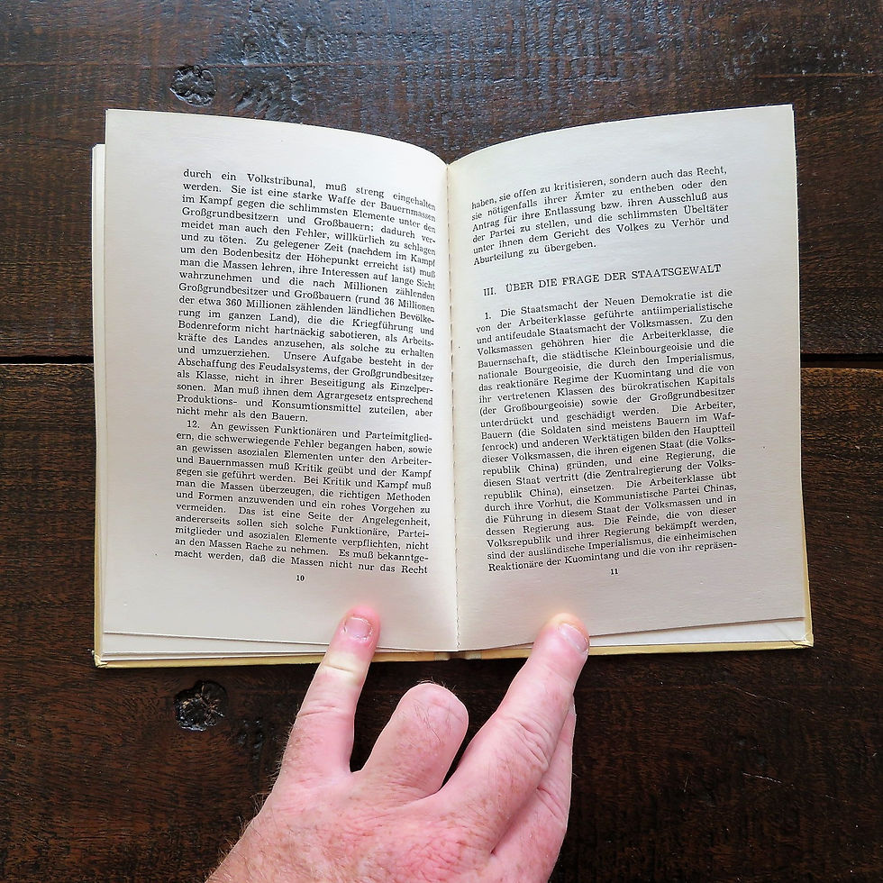 Thumbnail: China Uber Einige Wichtige Fragen In Der Gegenwartigen Politik Der Patei 1964