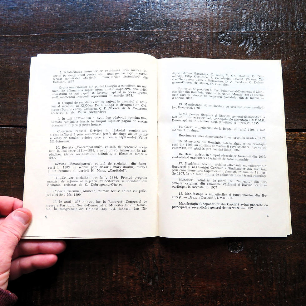 Thumbnail: Various Romania Slides Book Images From The History Of The Labor Movement 1978