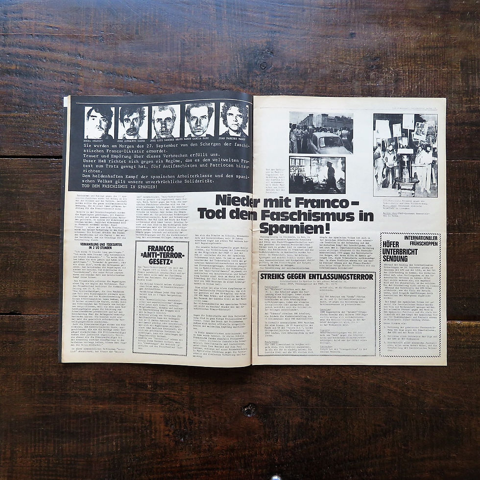 Thumbnail: International Solidarity Magazine Against Imperialism 4th. Year No.10 Oct. 1975