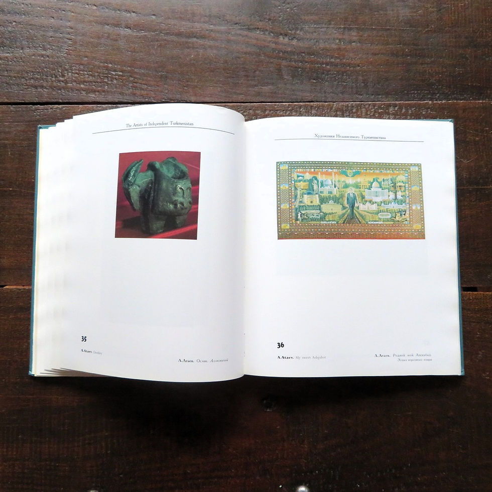 Thumbnail: Book Turkmenistan The Artists Of Indenpendent Turkmenistan 1999