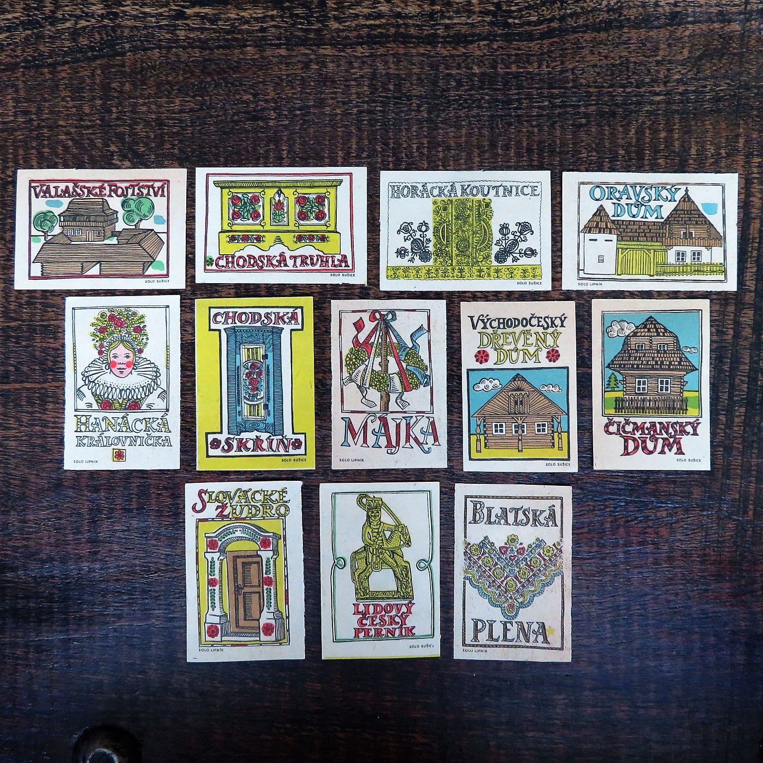 Matchbox Label Czechoslovakia