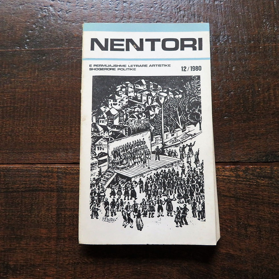 Magazine Albania Nentori No.12 1980