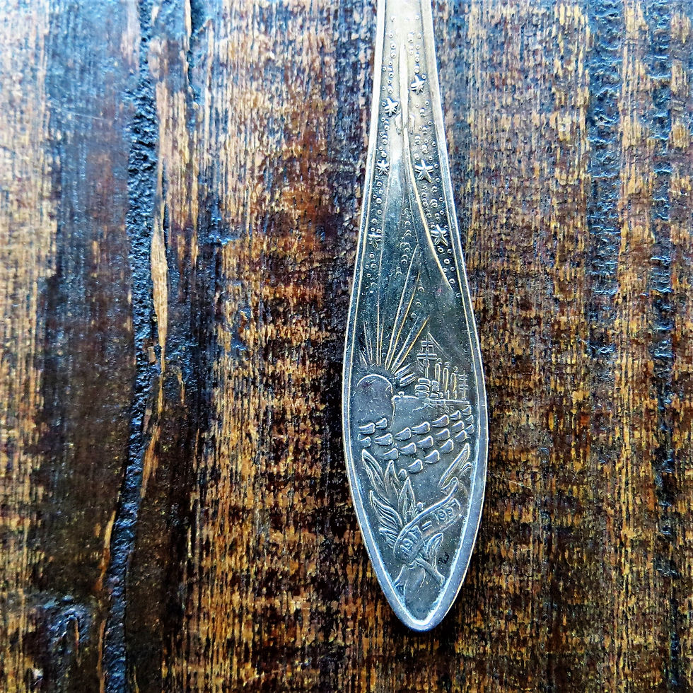 Thumbnail: Tableware Soviet Russia Space Spoon 1967