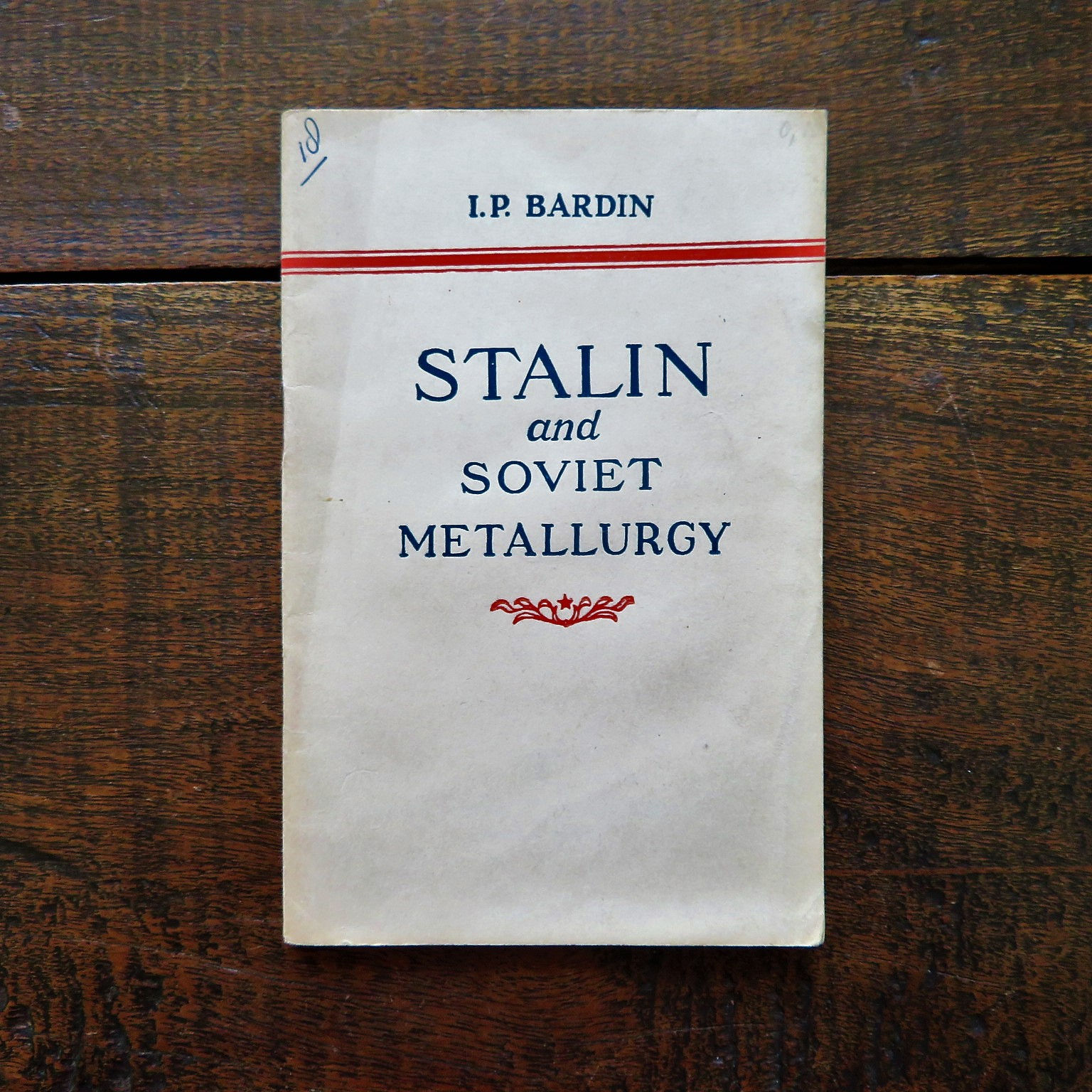 Book Soviet Russia Stalin And Soviet Metallurgy 1951