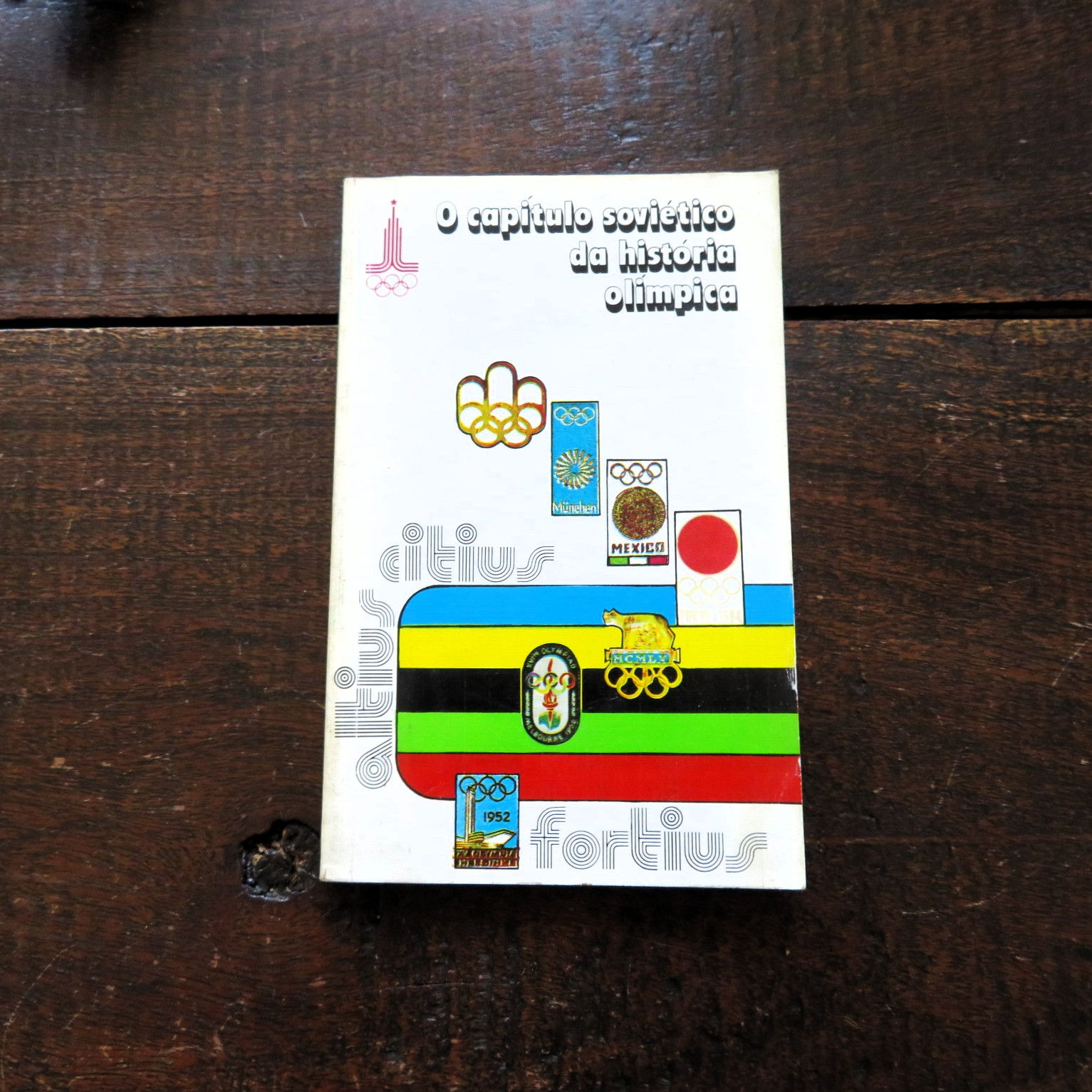 Book Soviet Russia The Soviet Chapter Of Olympic History 1980 Spanish Language