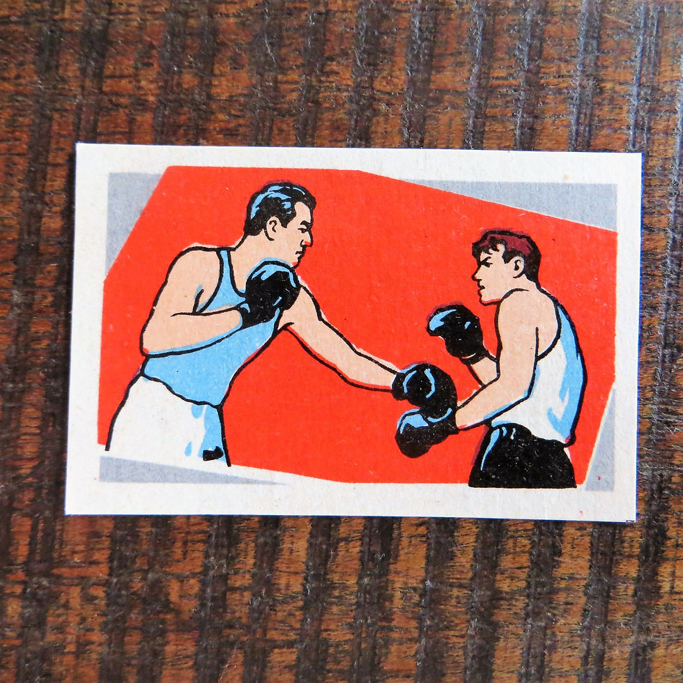 Thumbnail: Matchbox Label Soviet Russia Various Sports Set